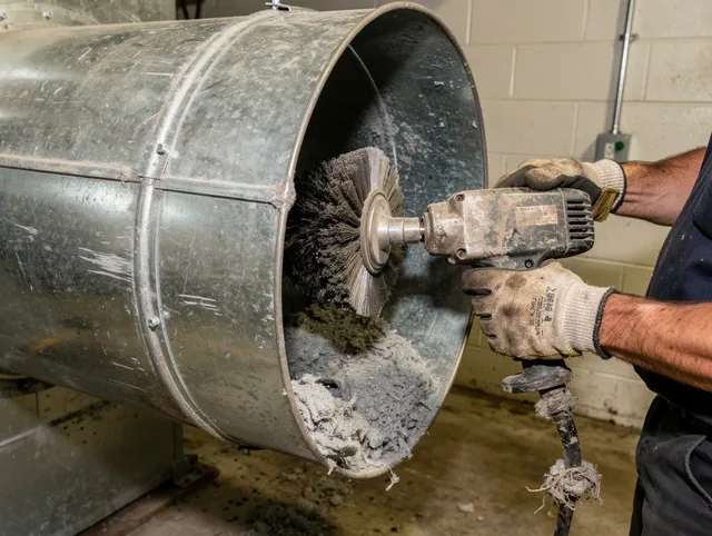 Industrial-grade dryer vent cleaning by Scituate Dryer Vent Cleaning in Scituate